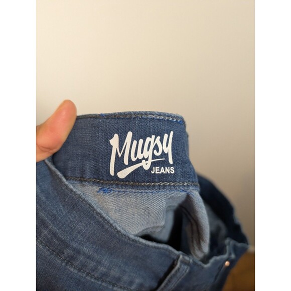 Mugsy Mens Blue Jeans Lake Shores Slim Leg Sz 38x32 Comfort Stretch Classic - Picture 9 of 12